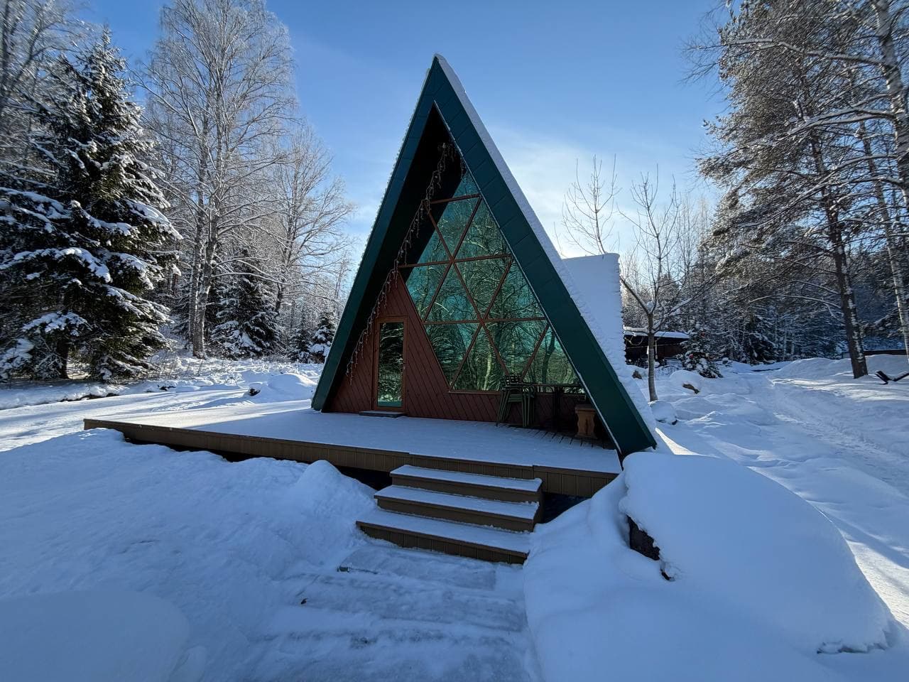A-frame коттедж
